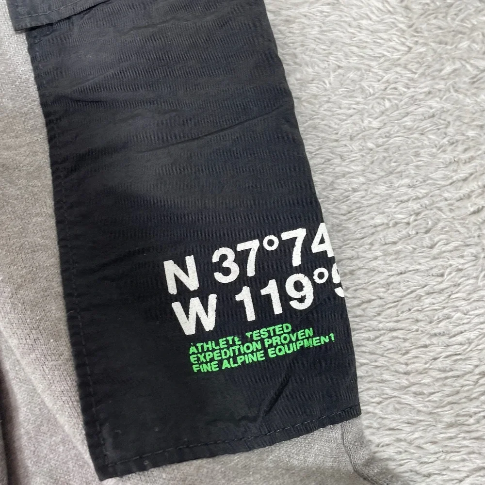 The North Face Cargo Sweatpants Mens Small Gray Coordinates Fleece Joggers‎